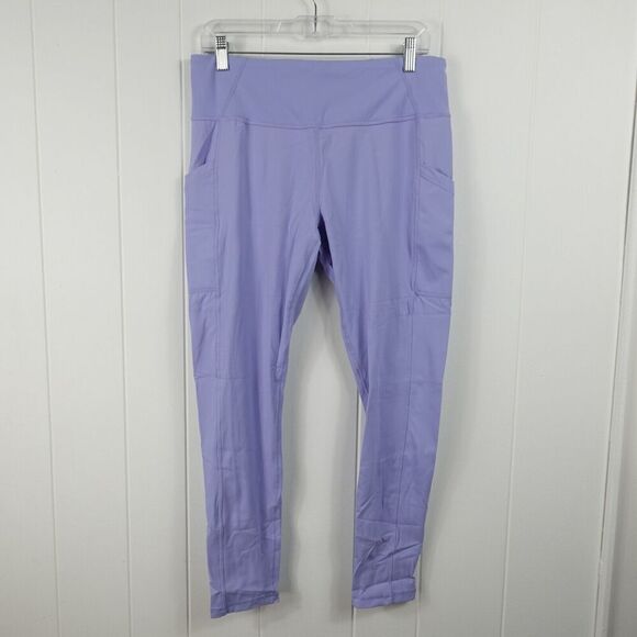 Prana Womens Electa Legging II Lavender Morning Glory X-Large - Picture 9 of 13